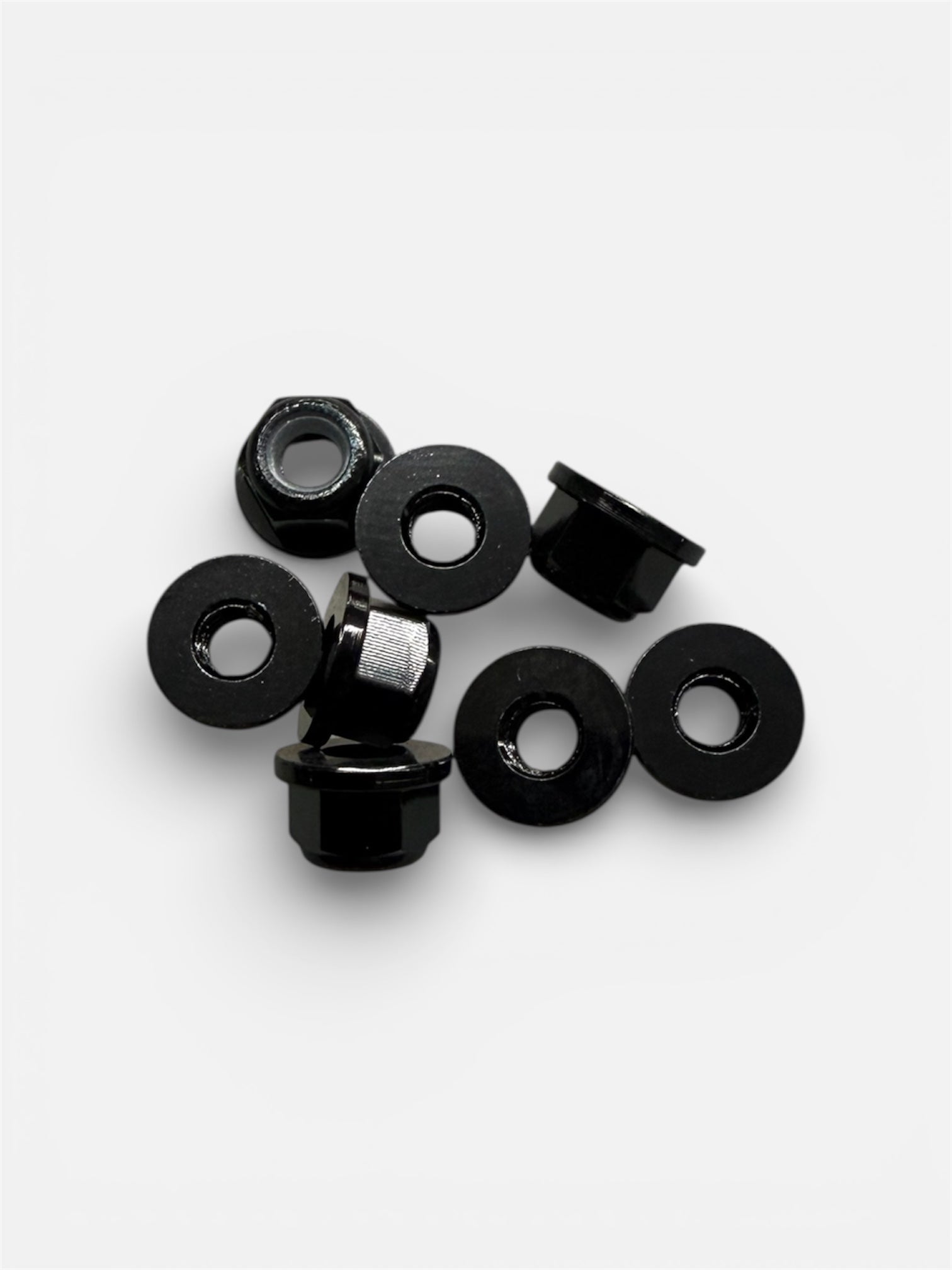 M3 Aluminum Flanged Nut
