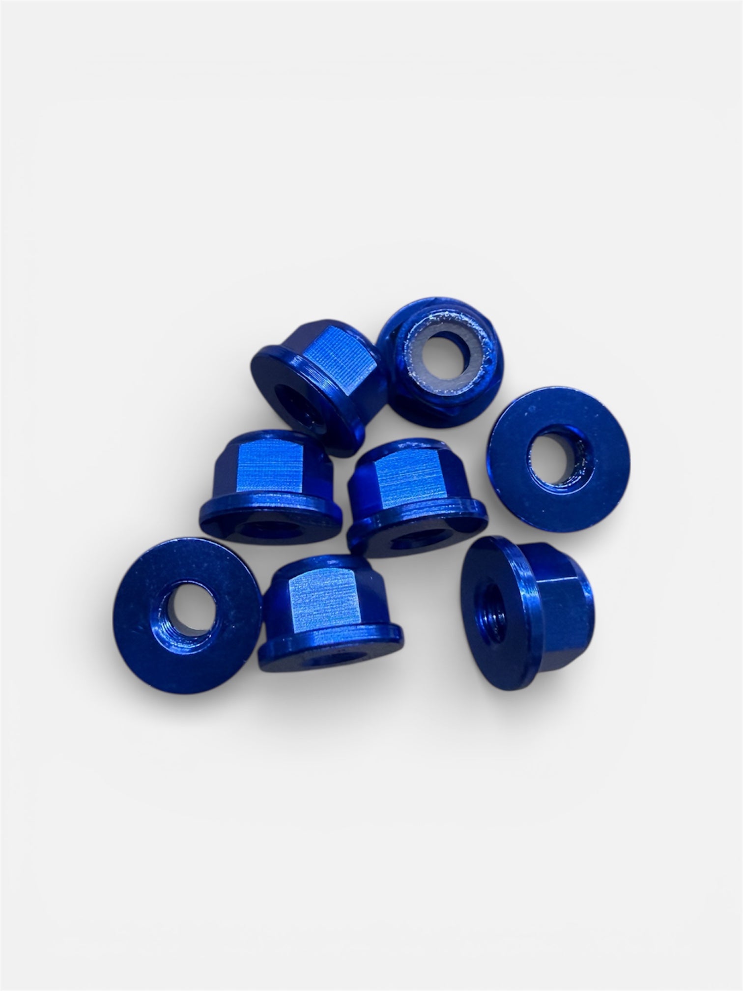 M3 Aluminum Flanged Nut