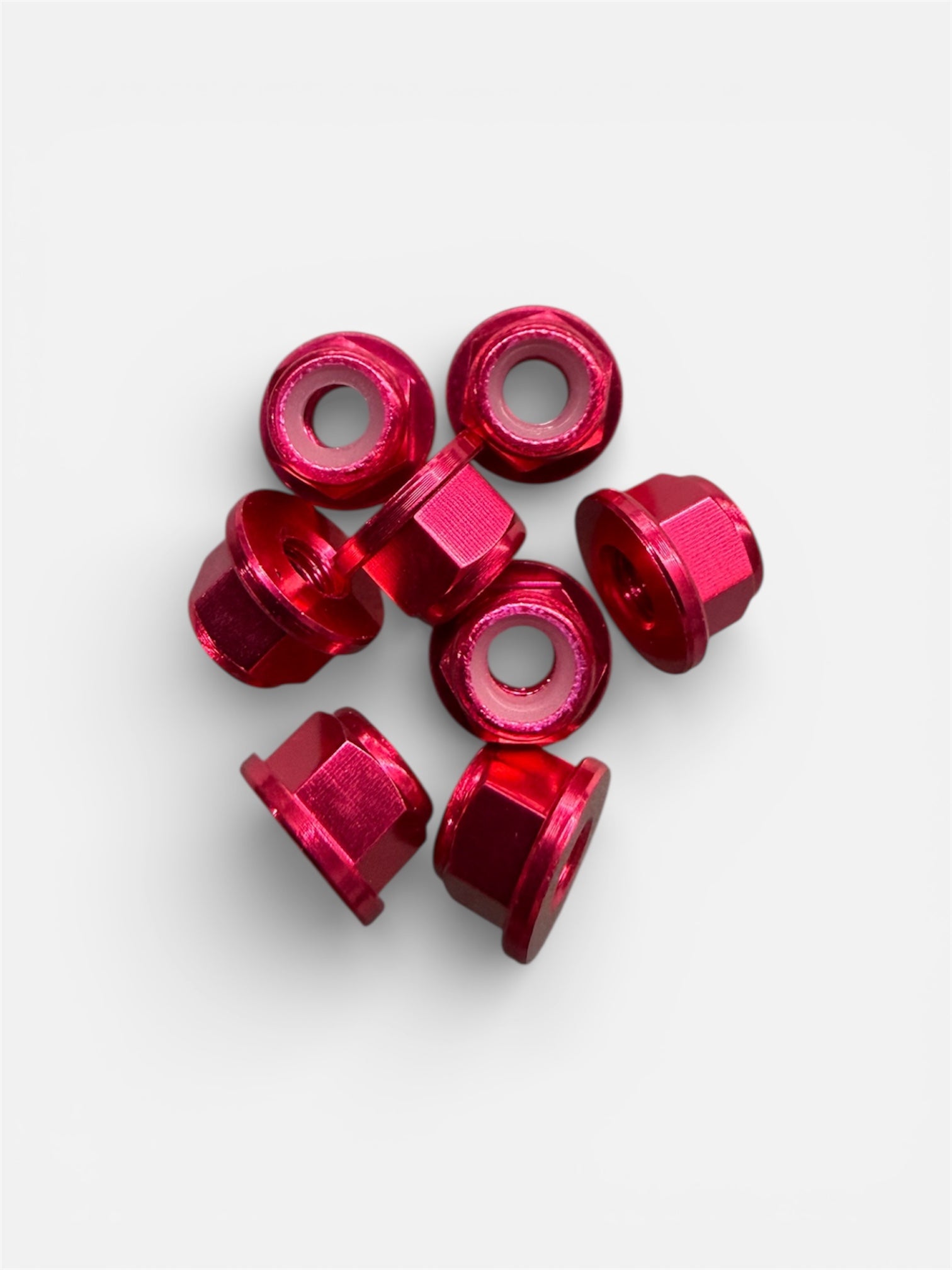 M3 Aluminum Flanged Nut