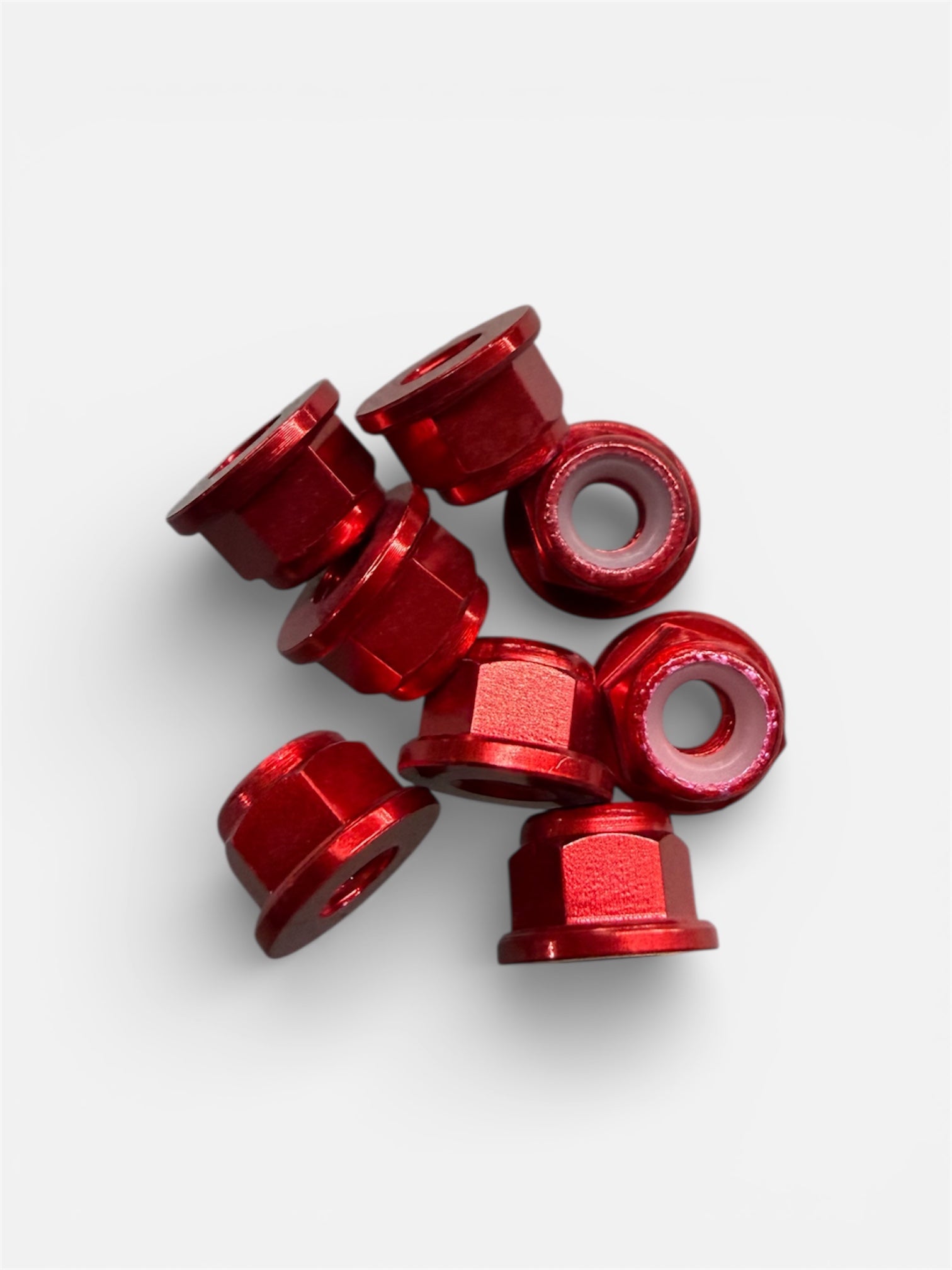M3 Aluminum Flanged Nut
