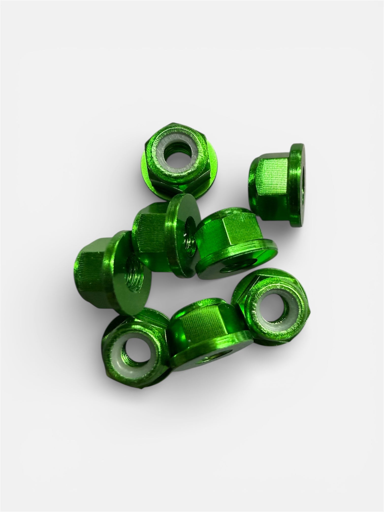 M3 Aluminum Flanged Nut