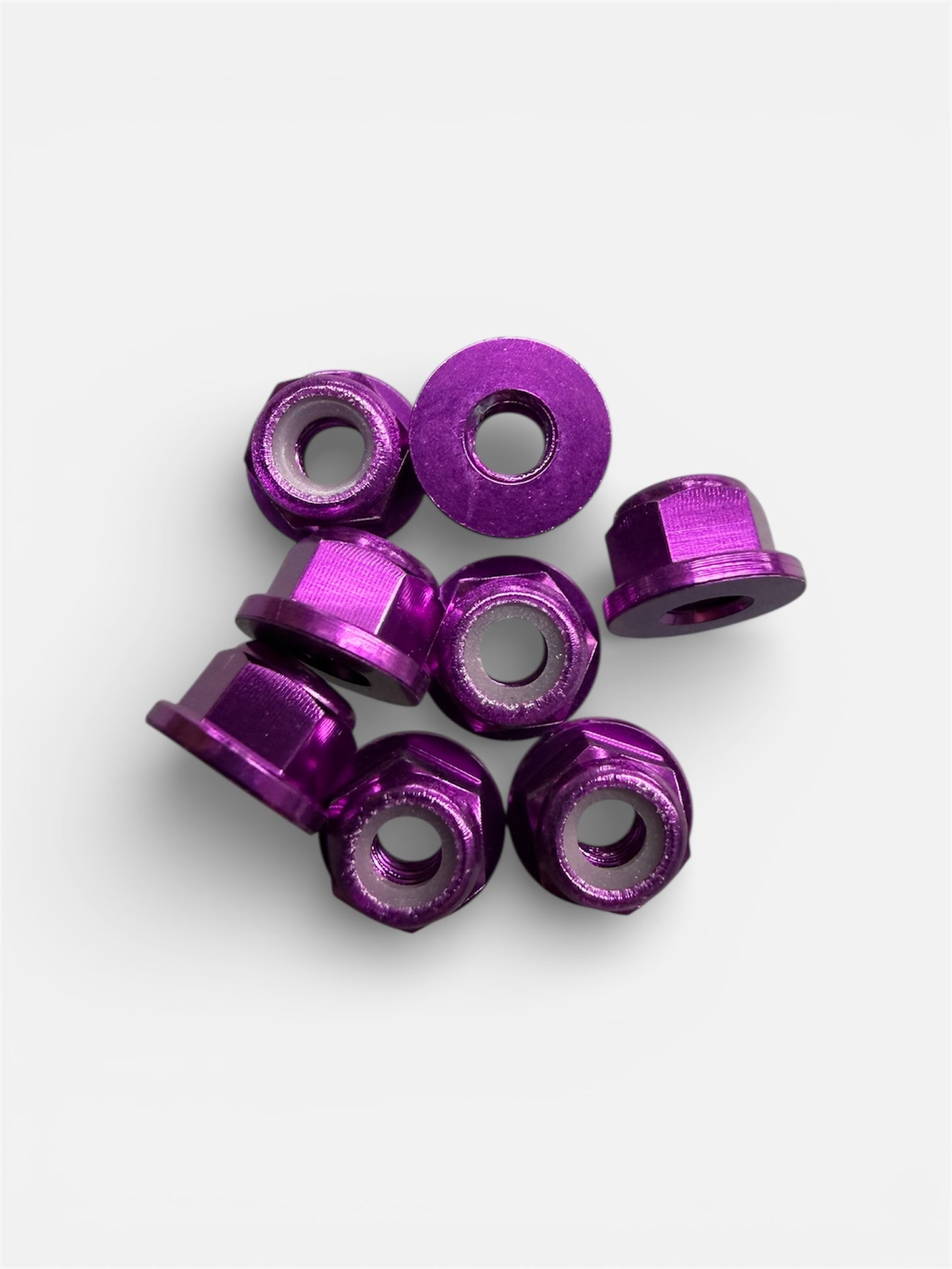 M3 Aluminum Flanged Nut