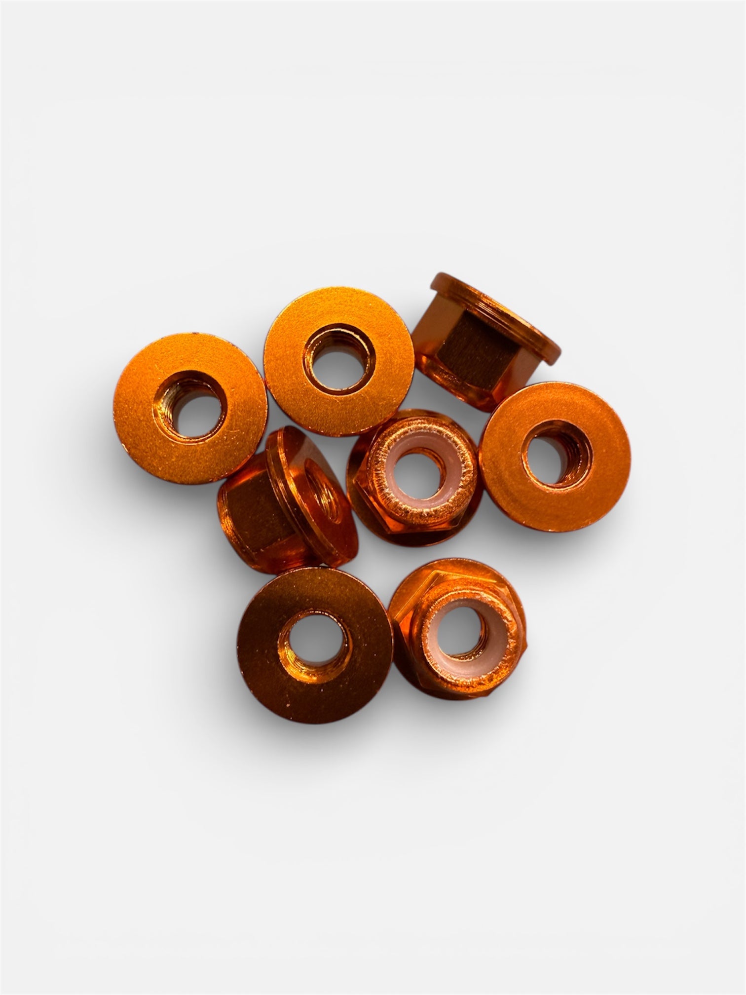 M3 Aluminum Flanged Nut